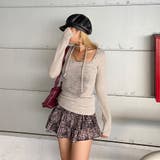 ヒョウ柄ティアードスカート | non-hedge  | 詳細画像15 