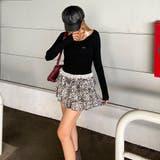 ヒョウ柄ティアードスカート | non-hedge  | 詳細画像24 