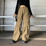 ベージュ | タックワイドパンツ | non-hedge 