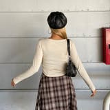 リベットモチーフロゴレースアップトップス | non-hedge  | 詳細画像23 