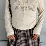 リベットモチーフロゴレースアップトップス | non-hedge  | 詳細画像28 