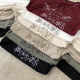 リベットモチーフロゴレースアップトップス | non-hedge  | 詳細画像32 