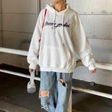 ロゴ刺繍フードビッグチュニック | non-hedge  | 詳細画像10 