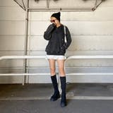 ロゴ刺繍フードビッグチュニック | non-hedge  | 詳細画像11 