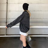 ロゴ刺繍フードビッグチュニック | non-hedge  | 詳細画像13 