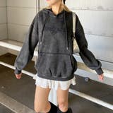 ロゴ刺繍フードビッグチュニック | non-hedge  | 詳細画像15 