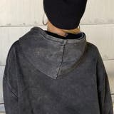 ロゴ刺繍フードビッグチュニック | non-hedge  | 詳細画像17 