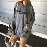 ロゴ刺繍フードビッグチュニック | non-hedge  | 詳細画像7 