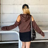 カットショルダーWZIPパーカー | non-hedge  | 詳細画像11 