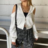 カットショルダーWZIPパーカー | non-hedge  | 詳細画像24 