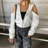 カットショルダーWZIPパーカー | non-hedge  | 詳細画像25 