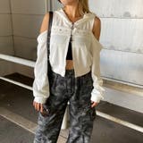 カットショルダーWZIPパーカー | non-hedge  | 詳細画像27 