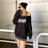 オフショルフードロゴトップス | non-hedge  | 詳細画像15 