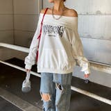 オフショルフードロゴトップス | non-hedge  | 詳細画像22 