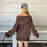 オフショルフードロゴトップス | non-hedge  | 詳細画像5 