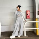 オフショルZIPトップス・パンツセットアップ | non-hedge  | 詳細画像11 