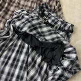 ベルト付きイレヘムチェックロングスカート | non-hedge  | 詳細画像27 