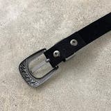 ベルト付きイレヘムチェックロングスカート | non-hedge  | 詳細画像30 