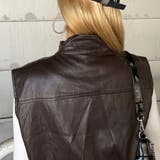 合成皮革ベスト | non-hedge  | 詳細画像18 