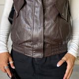 合成皮革ベスト | non-hedge  | 詳細画像21 