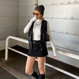 合成皮革ベスト | non-hedge  | 詳細画像6 