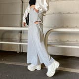 サイドスリットリボンカットワイドパンツ | non-hedge  | 詳細画像9 