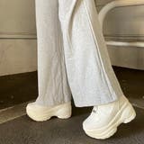 サイドスリットリボンカットワイドパンツ | non-hedge  | 詳細画像19 