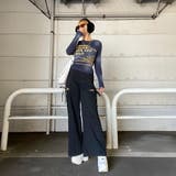 サイドスリットリボンカットワイドパンツ | non-hedge  | 詳細画像20 