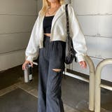 サイドスリットリボンカットワイドパンツ | non-hedge  | 詳細画像24 