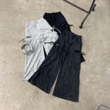 サイドスリットリボンカットワイドパンツ | non-hedge  | 詳細画像30 