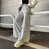 サイドスリットリボンカットワイドパンツ | non-hedge  | 詳細画像7 