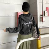 クロス刺繍ブリーチZIPパーカー | non-hedge  | 詳細画像1 