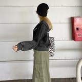 クロス刺繍ブリーチZIPパーカー | non-hedge  | 詳細画像7 