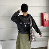 クロス刺繍ブリーチZIPパーカー | non-hedge  | 詳細画像9 