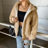 フェイクファーフードZIP | non-hedge  | 詳細画像17 