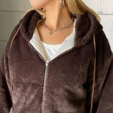 フェイクファーフードZIP | non-hedge  | 詳細画像26 