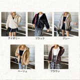 フェイクファーフードZIP | non-hedge  | 詳細画像38 