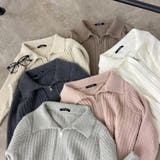 WZIPシャギーニットポロ | non-hedge  | 詳細画像42 