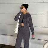 ラメZIPパーカー・パンツセットアップ | non-hedge | 詳細画像3