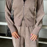 ラメZIPパーカー・パンツセットアップ | non-hedge | 詳細画像43