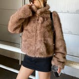 モカ | MIXファーブルゾン | non-hedge 