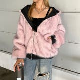 リバーシブルファーフードブルゾン | non-hedge  | 詳細画像10 