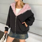 リバーシブルファーフードブルゾン | non-hedge  | 詳細画像24 