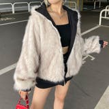 リバーシブルファーフードブルゾン | non-hedge  | 詳細画像34 