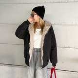 リバーシブルファーフードブルゾン | non-hedge  | 詳細画像36 