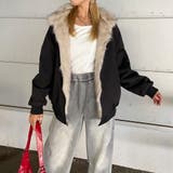 リバーシブルファーフードブルゾン | non-hedge  | 詳細画像40 