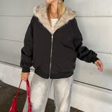 リバーシブルファーフードブルゾン | non-hedge  | 詳細画像42 