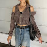 ブラウン | ショルダーZIPムラトラックジャケット | non-hedge 