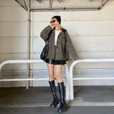 ヒョウ柄フードジャケット | non-hedge  | 詳細画像15 