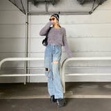 ラメシャギーニットプルオーバー | non-hedge | 詳細画像1